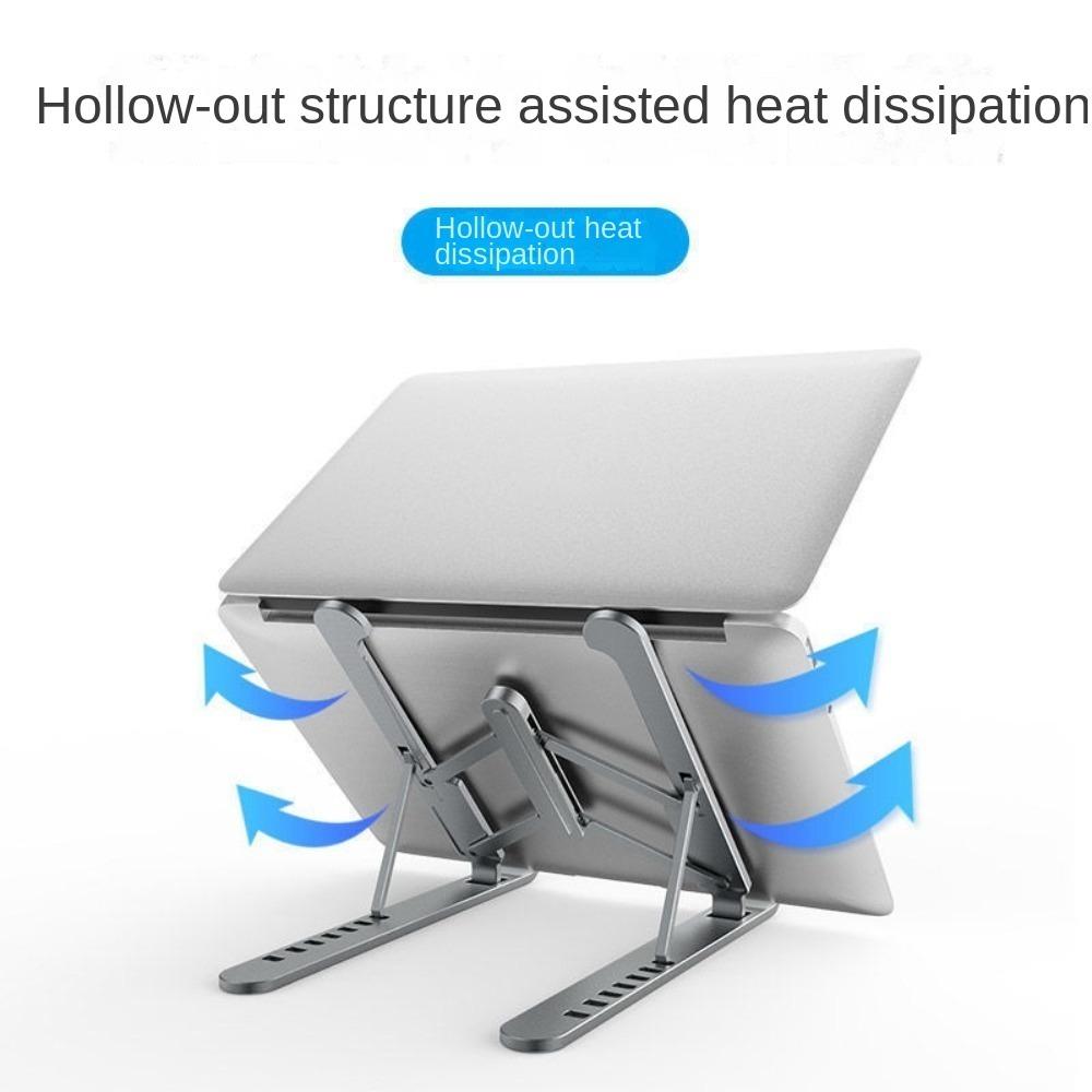 

Регулируемый держатель из алюминиевого сплава Держатель для ноутбука из АБС-пластика Нескользящий держатель для ноутбука