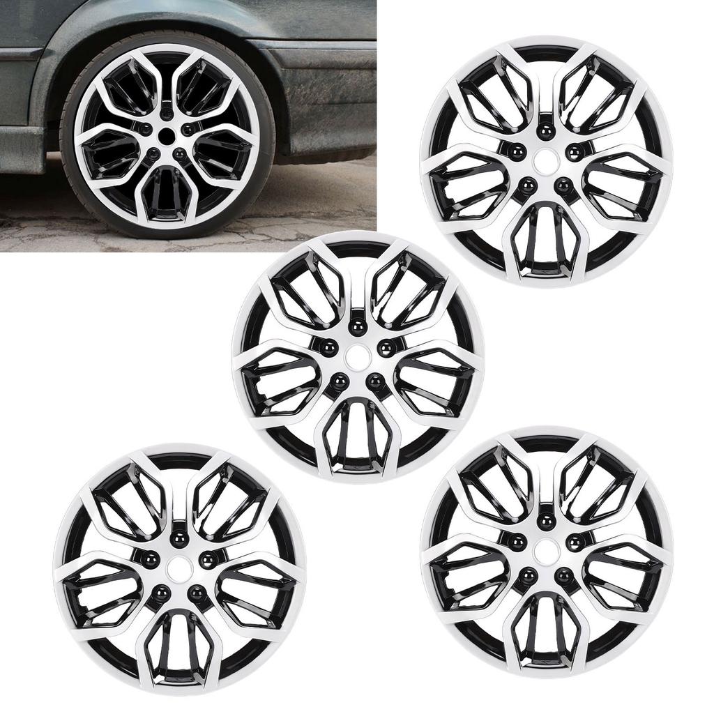4PCS 15 Inch Wheel   Cover Hub S Clip On Stylish ABS Wheel Hub Cover Replacement for   208