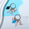 Keychain Set Men And Women Are Suitable For Quirky Style Nurse Doctor Mask Syringe Multi Color Pendant Accessories