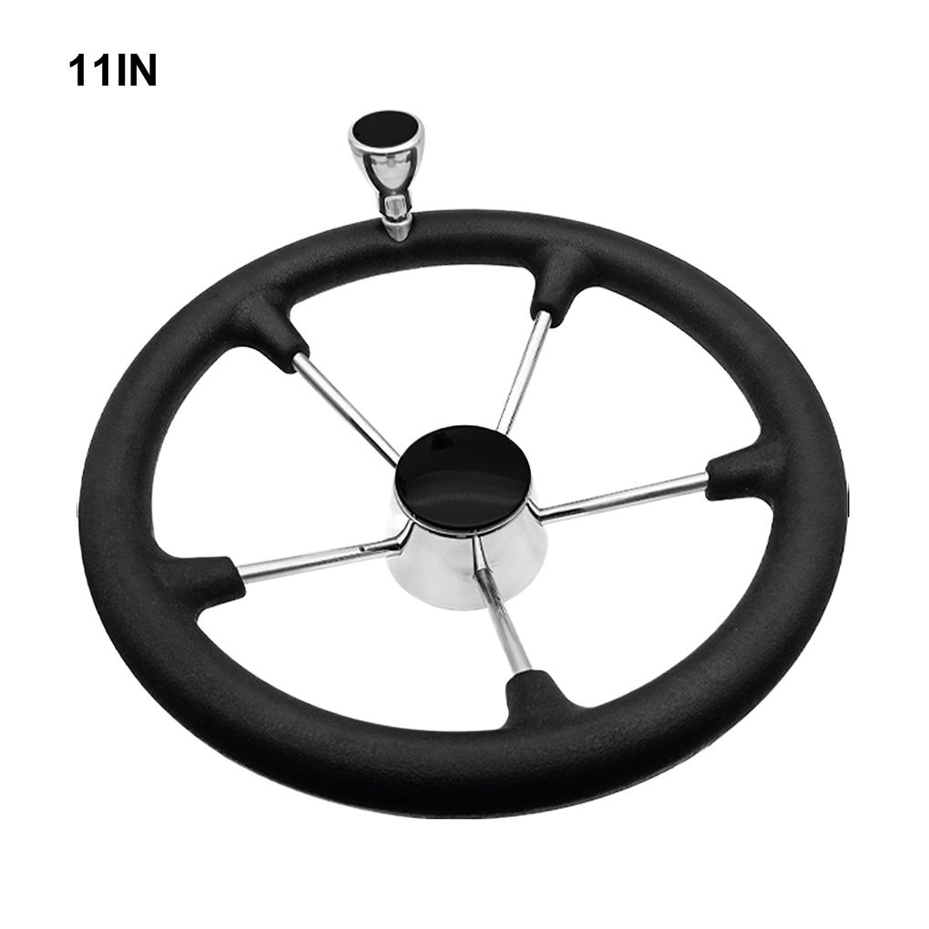 Stainless Steel Easy To Install Boat Steering Wheel Durable Marine Accessories 316 Stainless Steel