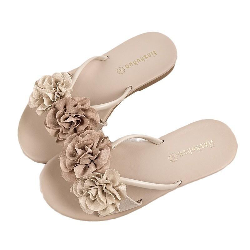 Stylish Summer Sandals For Women With Elegant Floral Design Perfect For Beach Vacations And Casual Outings