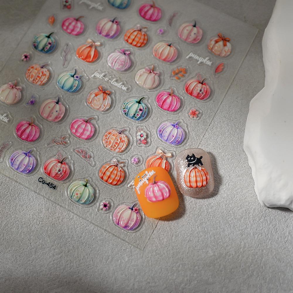 3D Ocean Fish Nail Art Stickers: Cute Coral and Goldfish Scenery