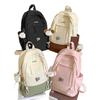 Schoolbag Korean version Japanese ins new schoolbag for junior and high school students simple and cute versatile large-capacity travel backpack