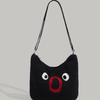 2024 Neue Niedliche Beidseitige Herbst Winter Plüschtasche für Damen, Nischen-Persönlichkeit Vielseitig Flauschige Einzel Schulter Crossbody Tasche