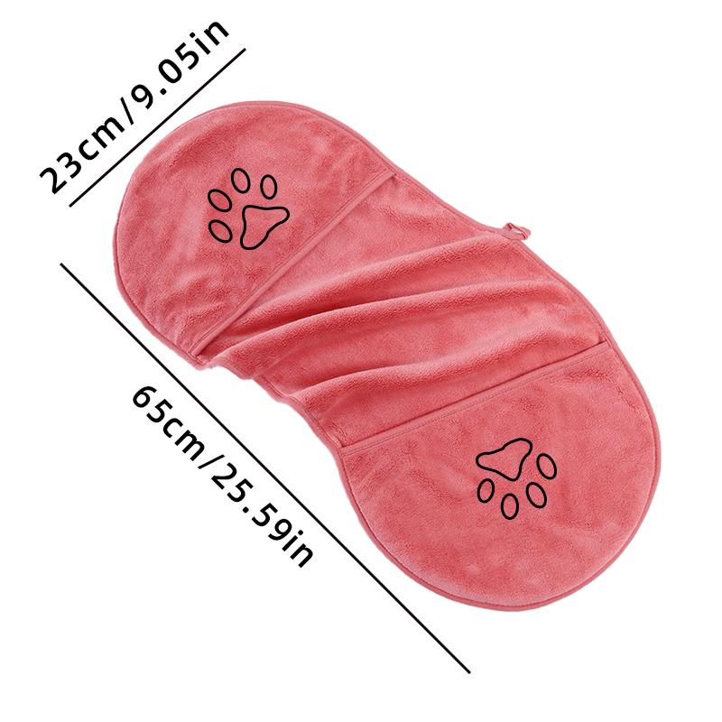 

1 полотенце для собак из ультратонкого волокна, доступно в нескольких размерах, с высокой впитываемостью, подходит для всех собак и кошек