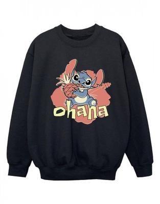 Girls Lilo And Stitch Ohana Pineapple Sweatshirt