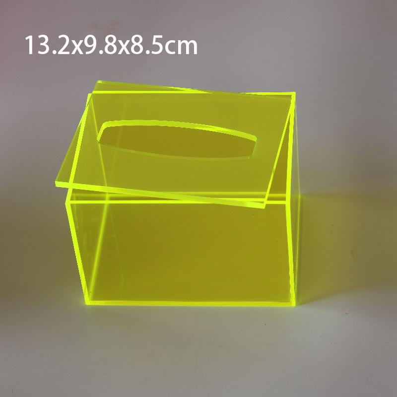 

Цветной акриловый держатель для салфеток, Прямоугольная блестящая крышка для коробки с салфетками, Диспенсер для сухих салфеток на стол для автомобиля, кухни, офиса, дома