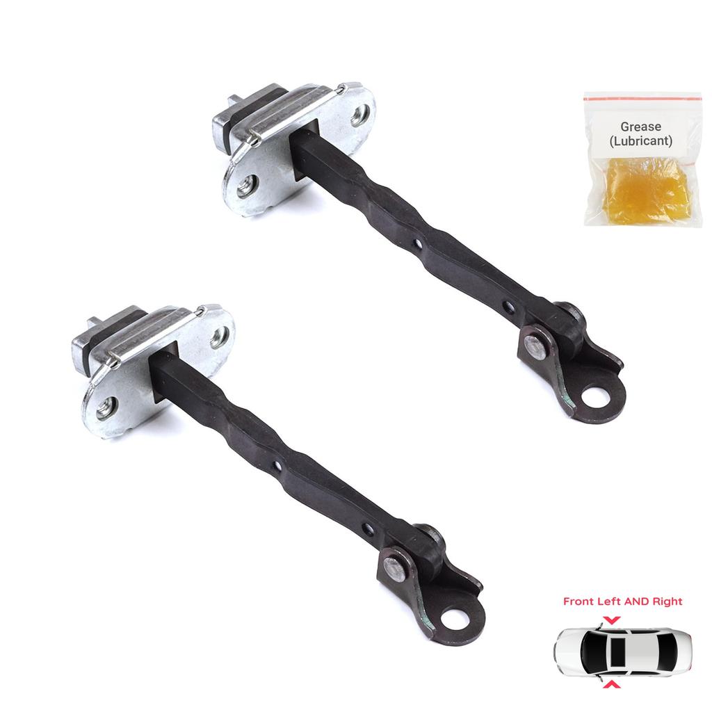 BDP1383-1 2 Pieces Front Door Stop Check Assy Limiter Strap for Toyota C-HR MK1 X1 AX10 AX50 2016-2024 68610F4030