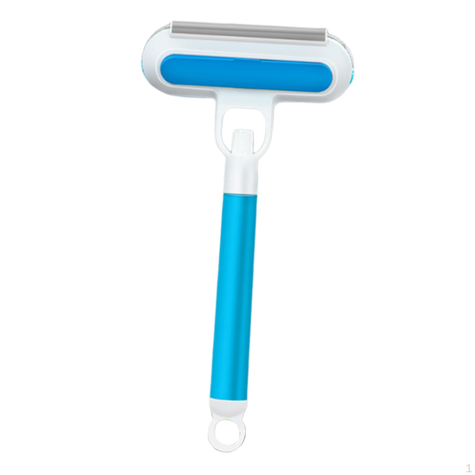 

Pet Hair Removal Brush Cat Grooming Multifunctional 3 in 1 Glass Spraying Wiping синій