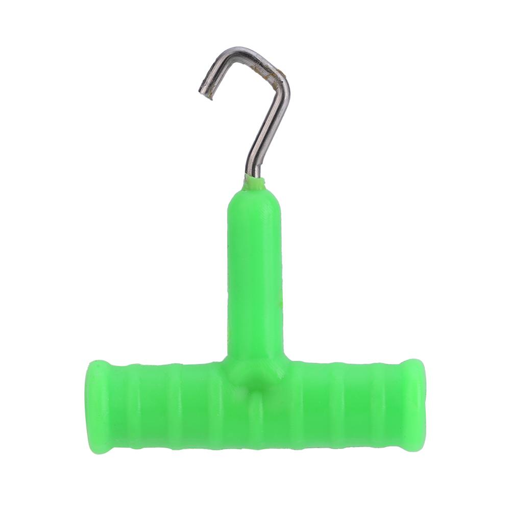 Fishing Baiting Rig Tool Set Bait Needle T Handle Knot Puller and Scissor Tackle Rigging Tool