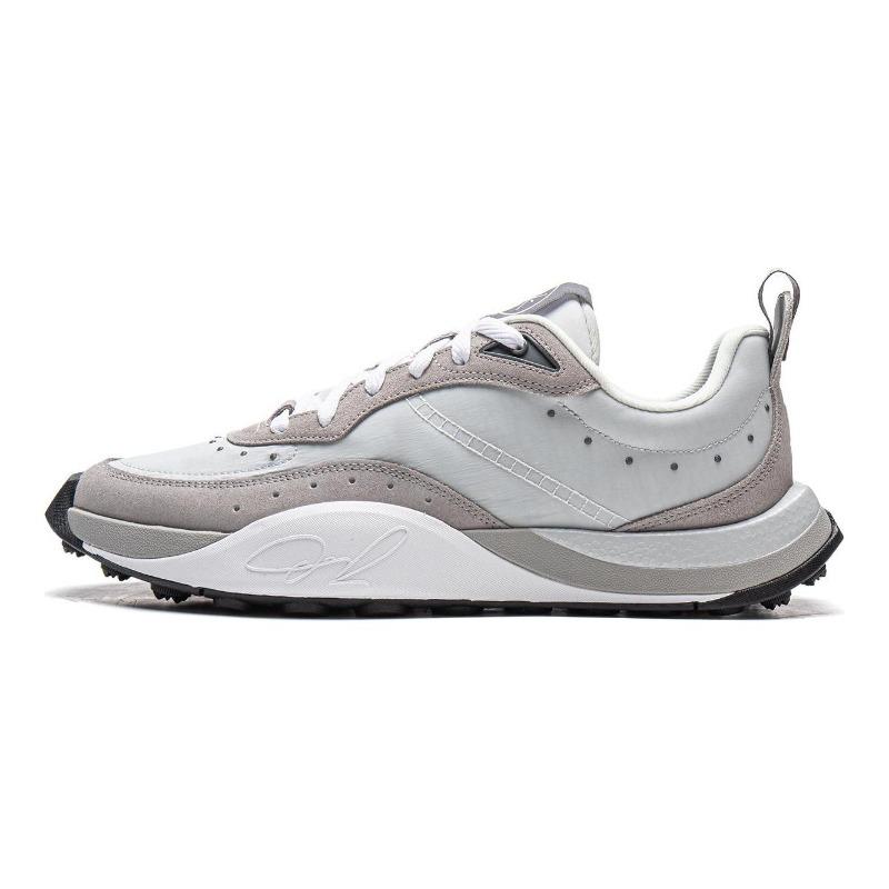 Li-Ning Wade 1% Mens Low Top Basketball Shoes Gray Cushion Anti Slip ABCW009-3 44