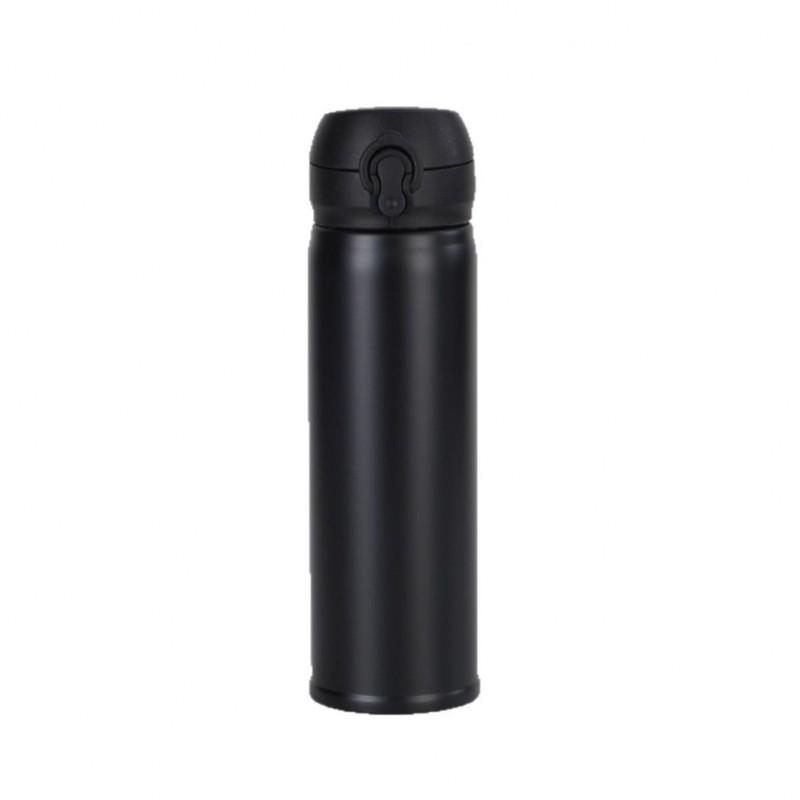 Simple Double Drink Spill-Proof Vacuum Insulated Stainless Steel Tumbler Portable Outdoor Car Travel Ideal Gift