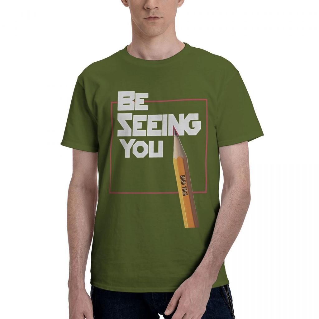 Be Seeing You John Wick Inspired 100 Cotton Casual Breathable Confortable T Shirt Designer Clothes Men Men TShirt