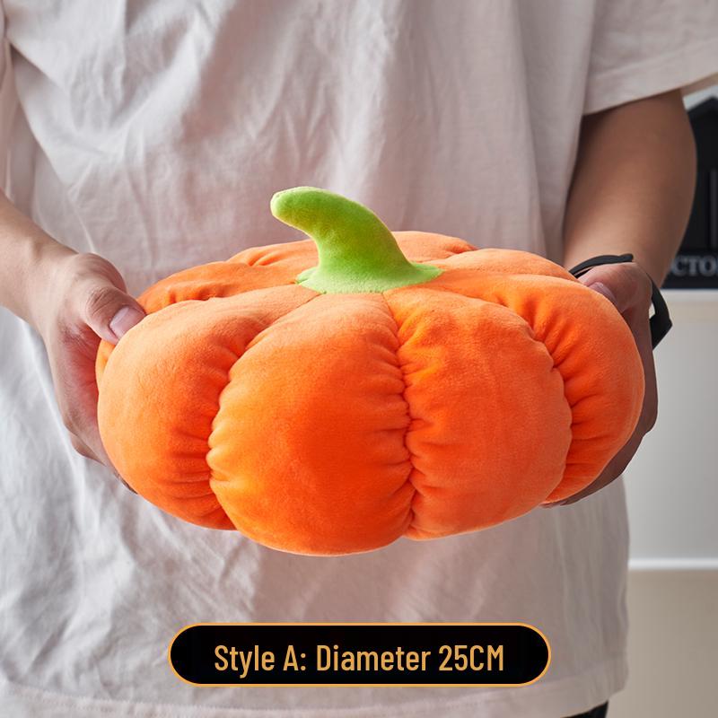 Декоративная подушка-тыква на Хэллоуин для атмосферы бара и магазина