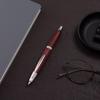 PILOT Capless Fountain Pen Wood Body F Fine (Black) FC25SKDRF, 18K Nib