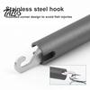 Rust-resistant Hook Removal Tool Aluminum Alloy Fish Remover T-shape Handle Fishhook Detacher Durable Puller Extractor Dehooker Separator Disconnect