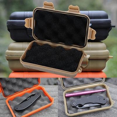 1 ks Úložný obal Přenosný úložný box Kempingové vybavení Přežití Vodotěsný Multifunkční EDC Nářaďový box Outdoorový