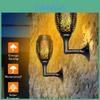Solar Flame Light Outdoor Garden Patio Led Wall Torch Decorative Ip44 Waterproof