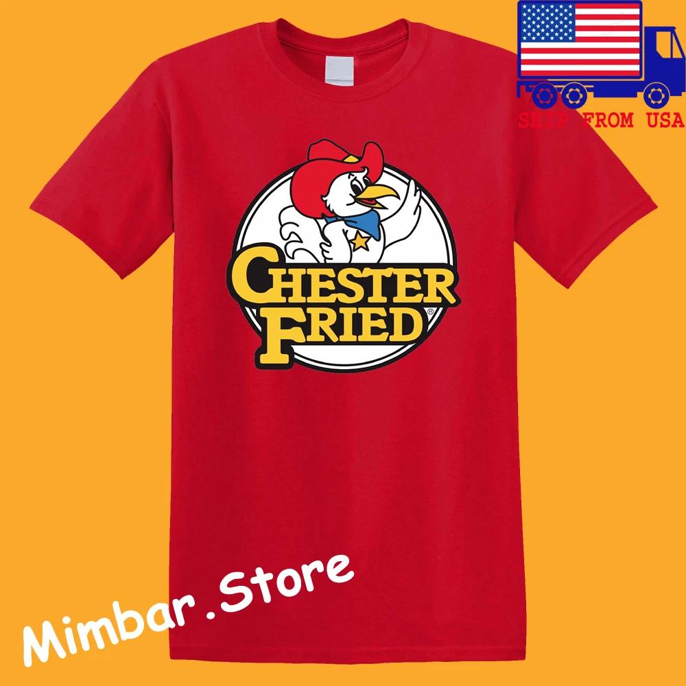 Chester Fried Chicken Men s Red Size S-5XL S