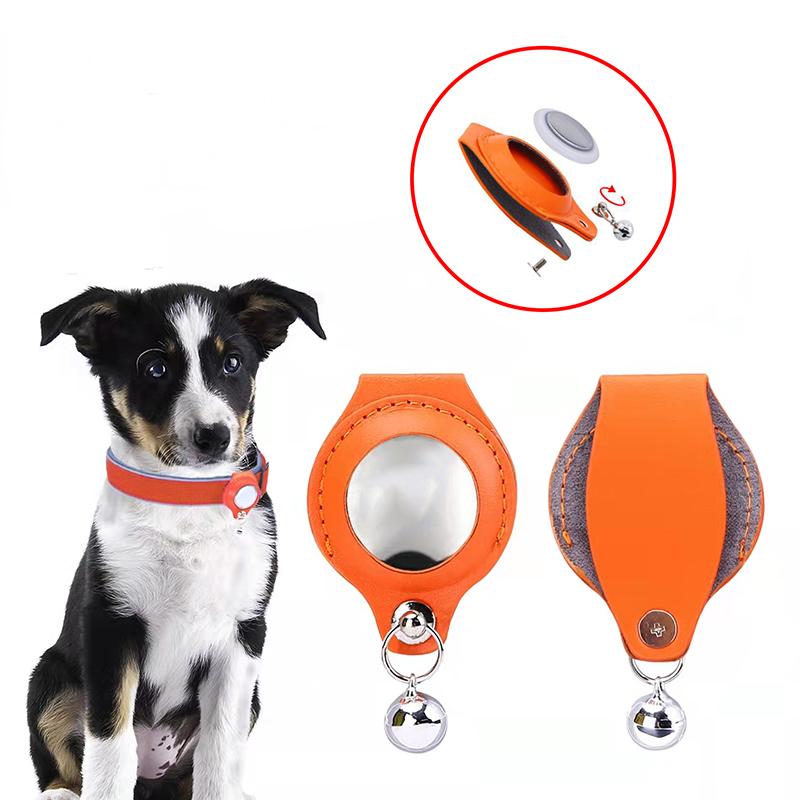 Classic Pet for AirTag Protective Case GPS Finder Dog Cat Collar Loop for Apple Airtags for Apple Locator Tracker Anti-lost Device