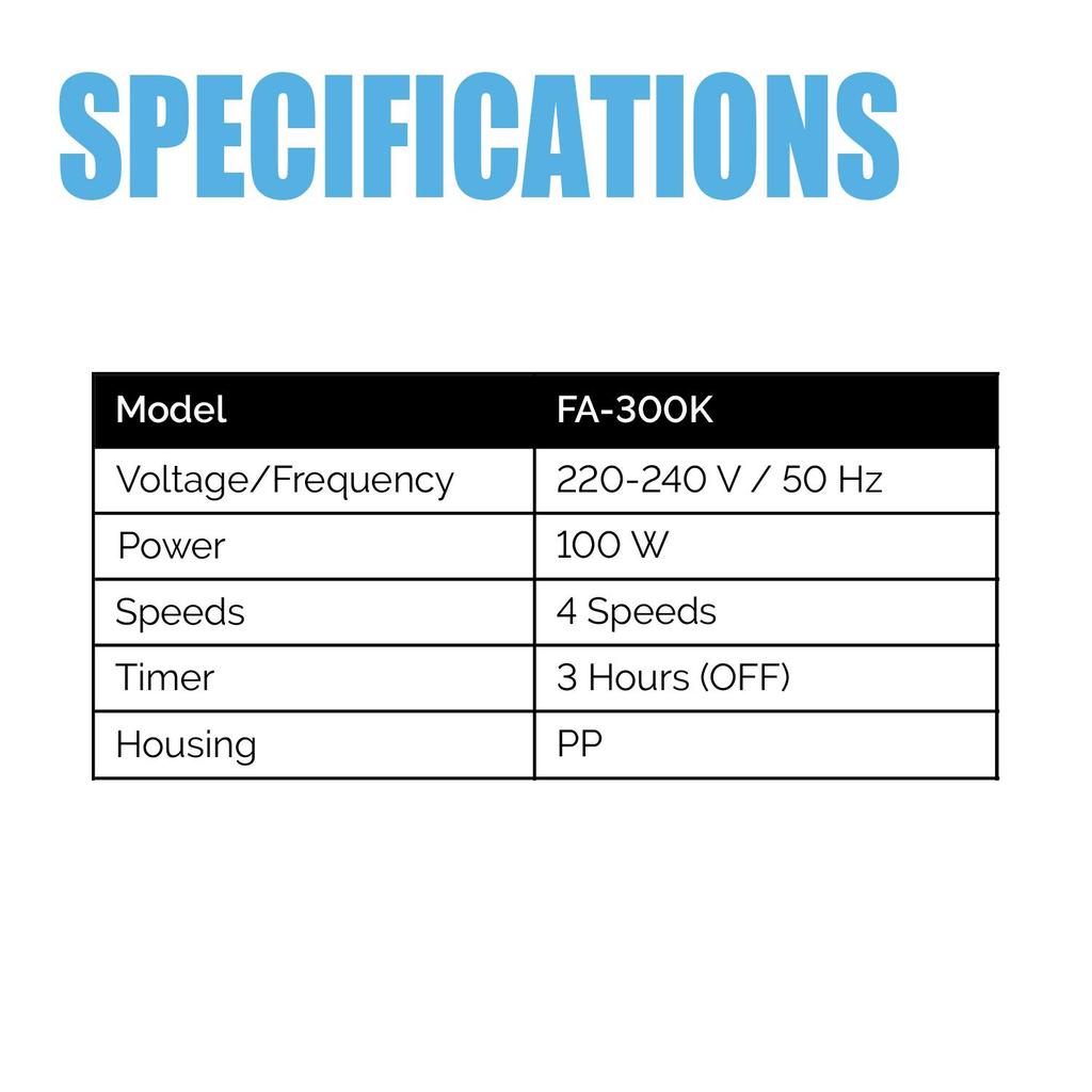 XPOWER FA-300K Powerful Wall Mounted Dock Ventilation Axial Fan Mechanical Arm