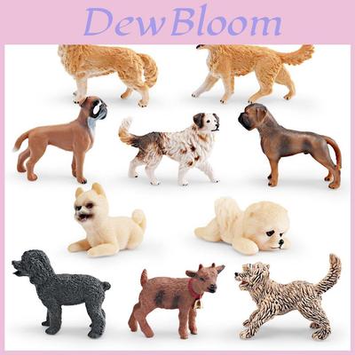 Boxer Dog Pvc Model For Kids Educational Toy Collectors Animal Figurine