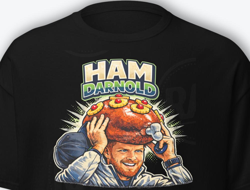 HAM DARNOLD Seahawks Shirt Seattle Football Tee Fan Game Day Humor Unisex T-Shirt L