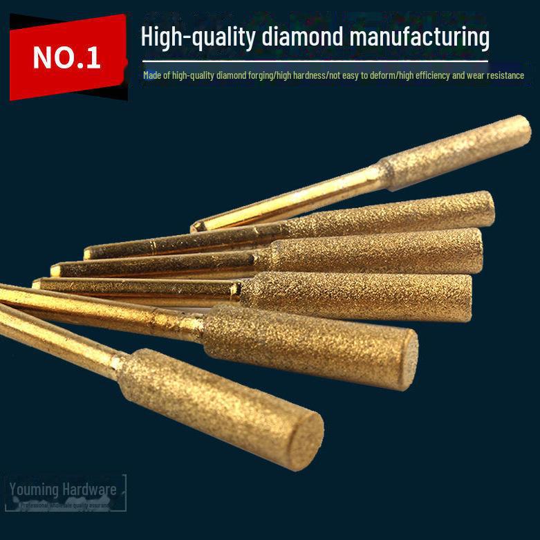 Electric Chain Grinder and Round File Set for Chainsaw Teeth Maintenance