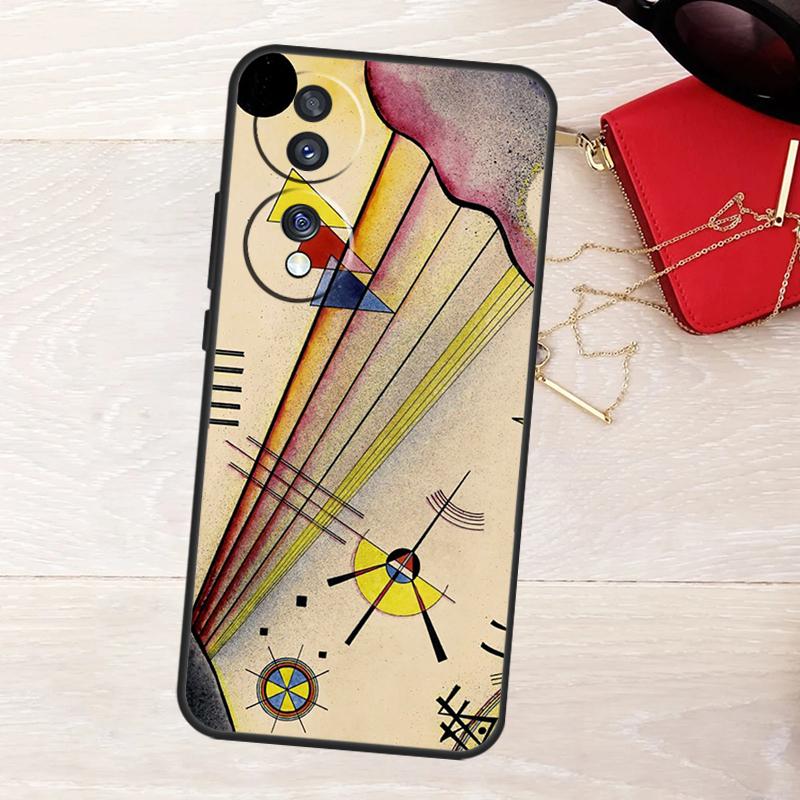 Wassily Kandinsky Abstract Artistic Case For Honor 200 400 Pro 50 70 90 X9a X9b X9c X9d X8a X8b X8c Magic 7 Lite 5 6 8 Pro Cover