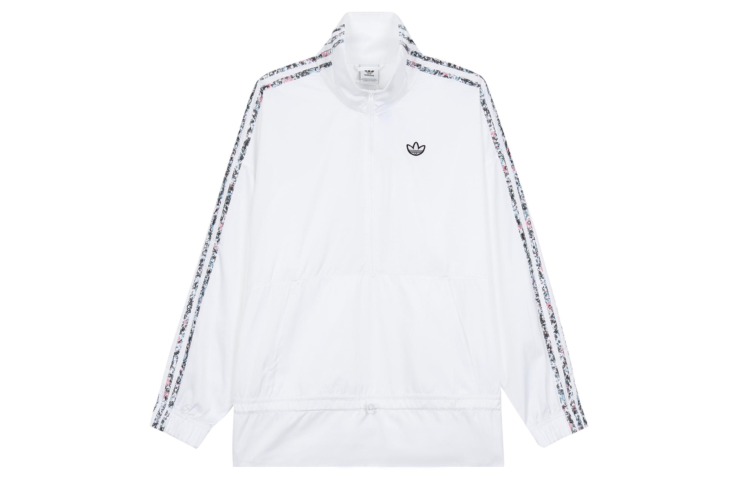 Adidas Originals WINDBREAKER Trench Coat Women s White GN3106 38