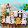 Juguete de Peluche Pingüino Oso Conejo con Tejido Suave de Pelo Corto para Niños y Coleccionistas