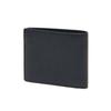 Daks Black Leather Dd Logo Classic Bi Fold Wallet