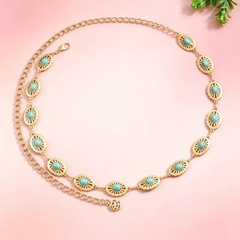 Minimalist Metal Chain Waist Belt Retro Luxury Body Chain Women's Waist Chain Women’s Daily