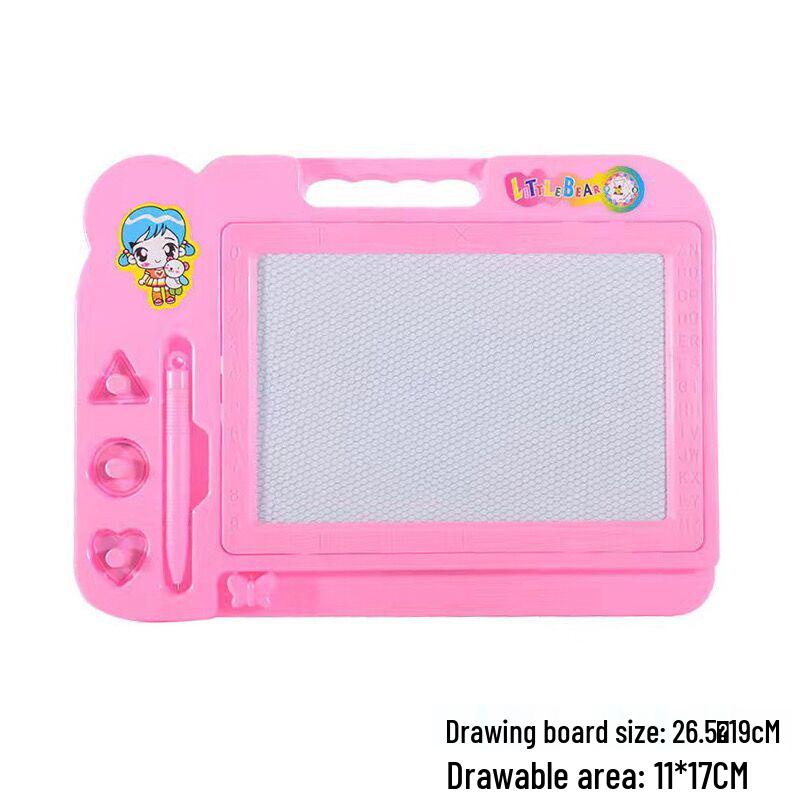 Großes magnetisches Zeichenbrett für Kinder - Buntes Graffiti- und Schreibspielzeug mit Stift