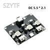 3 Way Quick Charge Converter Module 12V 24V To QC3.0 Type-C USB Phone Charging Plate Fast Charging Power Supply Adapter