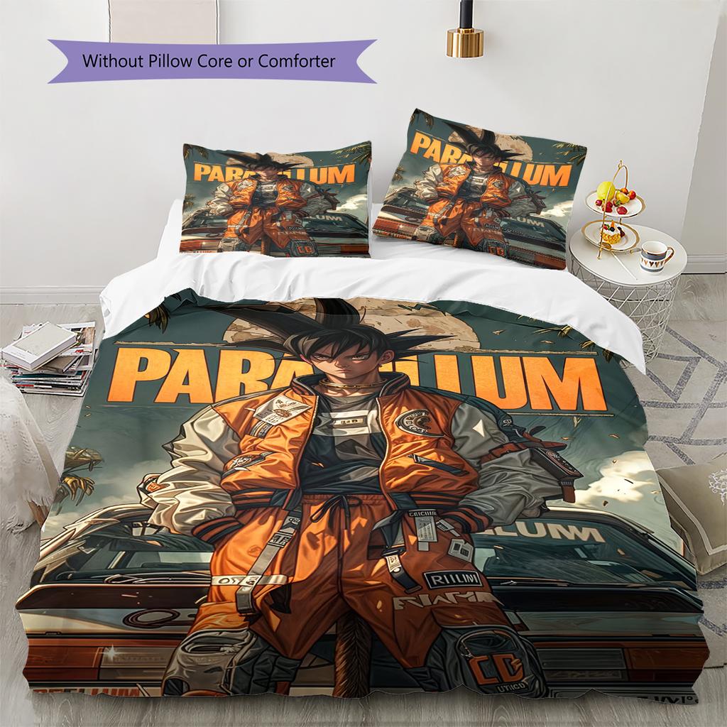 Set Copripiumino Trapuntato con Fantasia Cartone Animato Federa Decorazione per la Casa Regalo di Compleanno (1 * copripiumino + 2 * federa, senza nucleo)