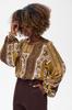 Oggi 2 Olive Women's Blouse 36