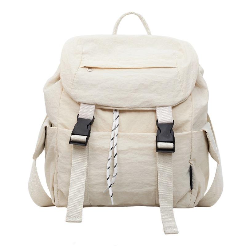 Versatile Casual Lightweight Cloth Bag Women's New Fresh and Fashionable Backpack Travel Niche Backpack