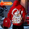 Luffy One Piece Anime Harajuku Streetwear Herbst Herren Vintage Hoodie Winter Damen Oversize Kapuzenpullover Langarm Top Y2k