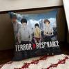 Anime Zankyou no TTerror Cushion Cover Reversible Soft Durable Pillow Cover Home  Car MultiScene Use for Daily Comfort