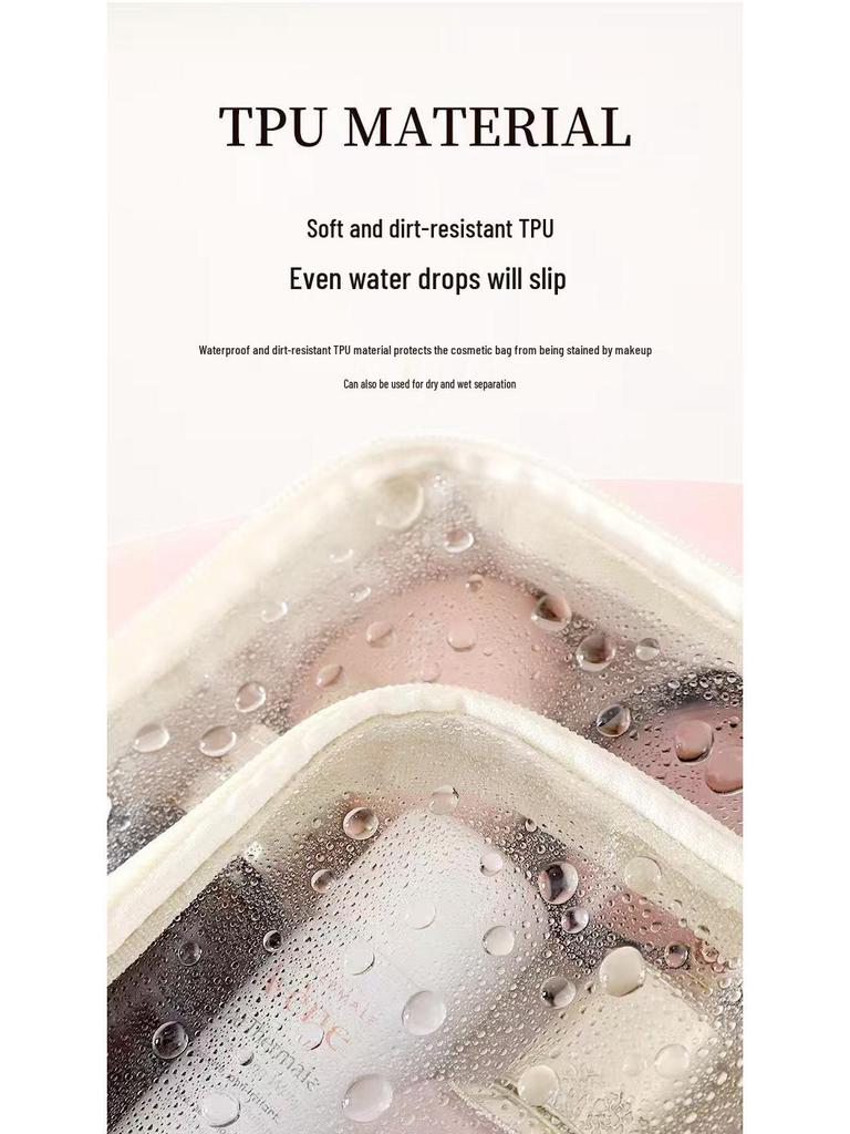 2025 Women's Large Capacity Travel Cosmetic Bag for Skincare and Makeup