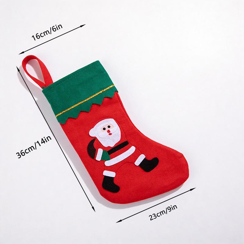 Weihnachtsstrumpf Geschenkbeutel Großer Weihnachtsbaum Anhänger Weihnachtsstrumpf Dekoration Zubehör