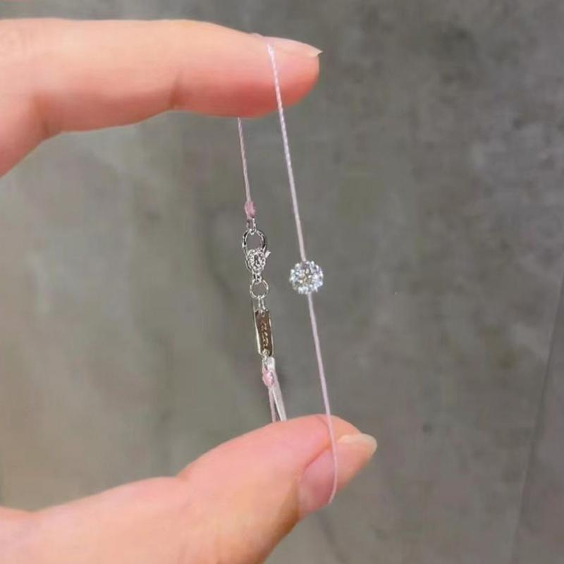 Einfache Trendige Temperament Kreuz Armbänder Für Frauen Mädchen Vielseitiges Dünnes Verstellbares Armband Schmuck Zubehör Geschenke