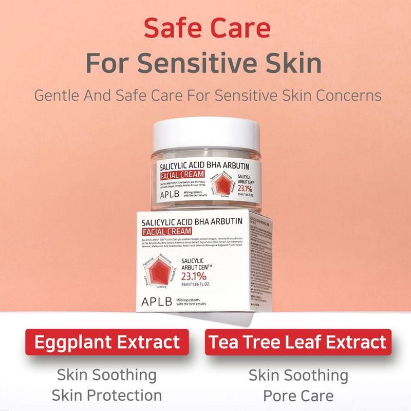 APLB Salicylic Acid BHA Arbutin Facial Cream