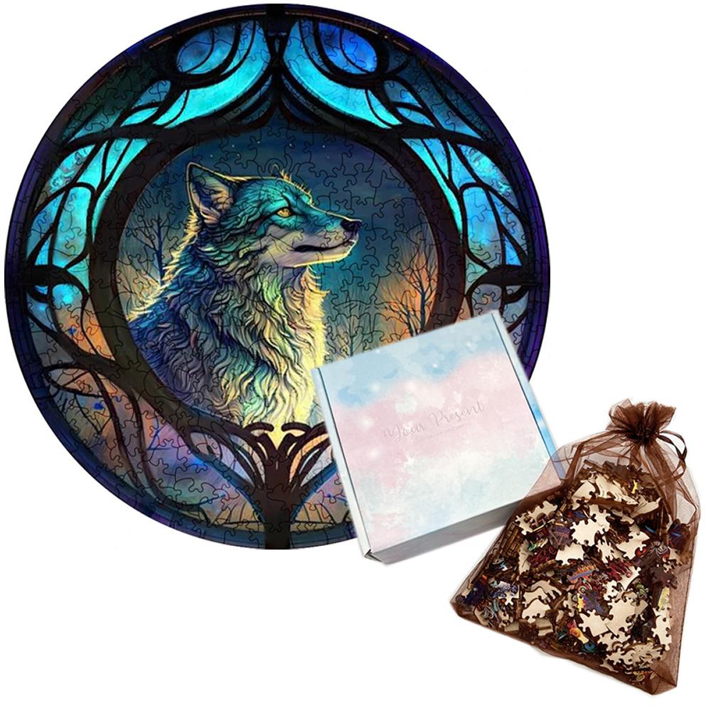 Wooden Puzzles Flowers Art Decoration Irregular Shape Puzzle Board Set Puzzle Toys for Adults Family