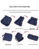 Women's Fashion Embroidery Drawstring Backpack: Oxford Cloth, Foldable Travel Bag