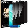 Tempered Glass Screen Protector - BOOLING - iPhone 17 - Pack of 3 - 9H Anti-Scratch - Anti-Spy