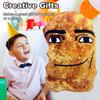 Cotton Eye Joe Plush Creative Baby Doll Sleep Pillow Cushion Cartoon Chicken Nuggets Anime Smiling Doll for Kids and Adults