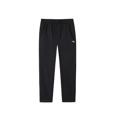 Training Series Solid Color Mid Waist Comfortable Breathable Versatile Sports Long Pants Men Bottoms Black 952517505-3