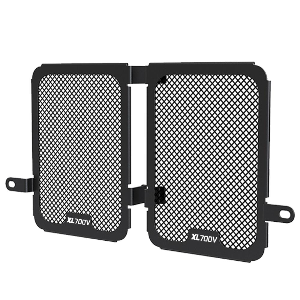 For Honda XL700V Transalp 700 XL 2008-  Motorcycle Accessories Radiator Grill Guard Protector Cover Mesh Protection Part